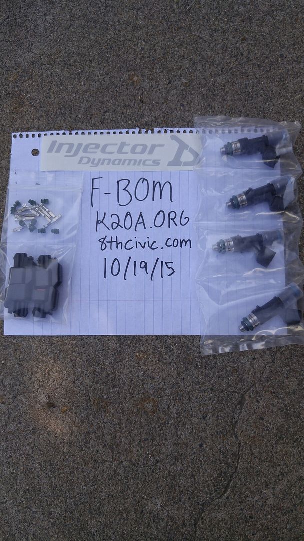 ID1000 injectors, Ktuned ac/ps delete, e85 fuel pump Honda / Acura